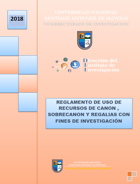 Reglamento de uso de Recursos de Canon , Sobrecanon y Regalias con fines de investigación