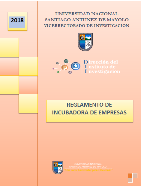 Reglamento de Incubadora de empresas
